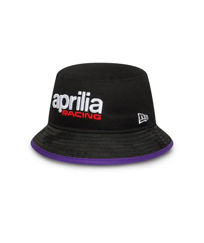 Aprilia Racing Bucket Cap New Era noir Solde
