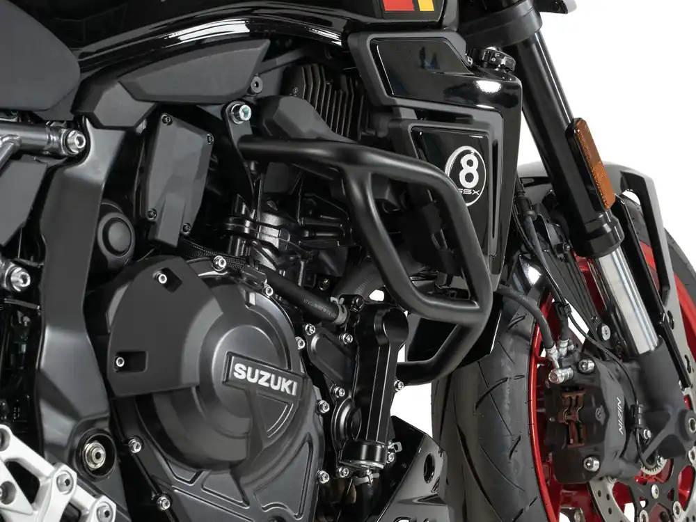 Bon Marché Arceau de protection moteur noir pour Suzuki GSX-8TT (25-) Hepco & Becker
