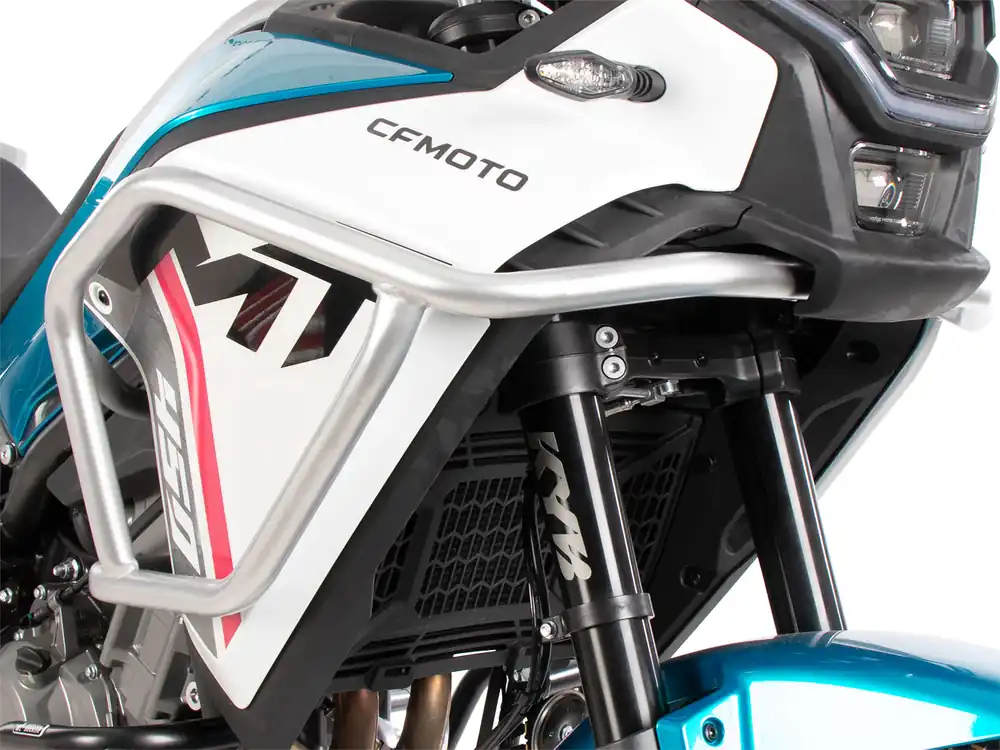 Arceau de protection du réservoir noir pour CFMoto 450 MT (24-) Hepco & Becker Offre Du Jour