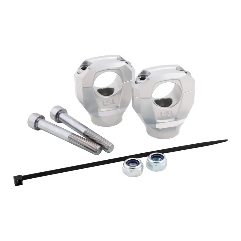 Commander Maintenant LSL GONIA Klemmbock-Kit 28,6 mm für BMW S1000R, Typ 2R99, 2R99r, 2021- , silber
