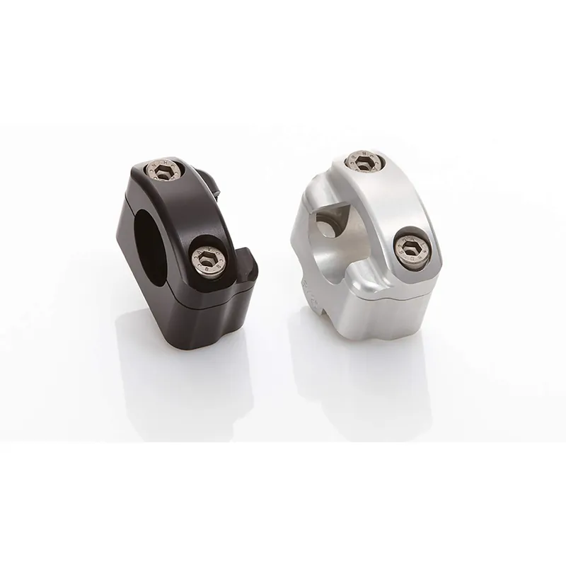 Solde LSL Klemmböcke Ø22,2/Ø28,6/schwarz,+25mm