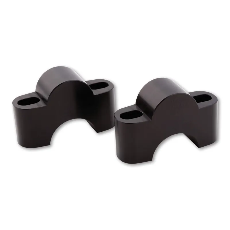 Must-Have LSL Klemmbockerhöhung Set um 25 mm, mit 50 mm Schraube, für 28,6 mm Lenker, schwarz