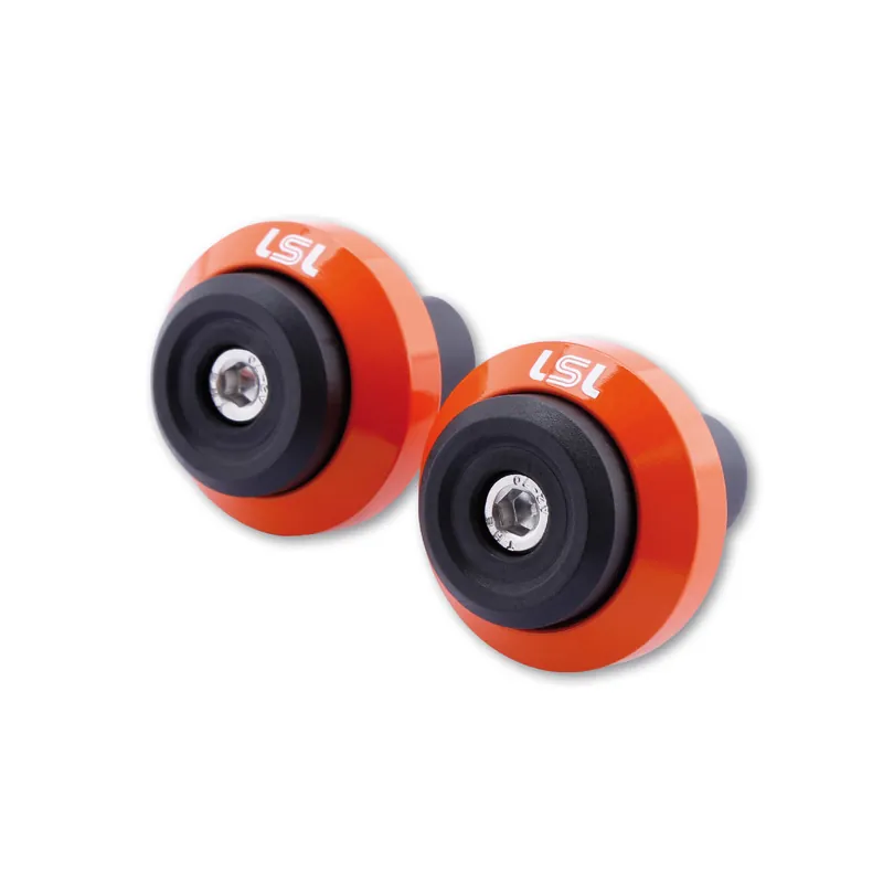 Nouvel Arrivage LSL Lenkergewicht GONIA, Aluminium, mit LSL-Logo, für Lenker mit 14mm und 18 mm Innendurchmesser, or