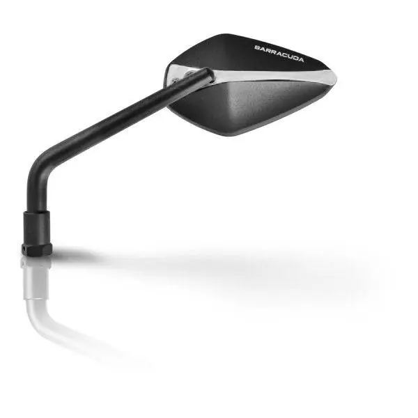 Barracuda Aluminium Rückspiegel Einsatz für A-Version Spiegel in Silber Nouvelle Collection