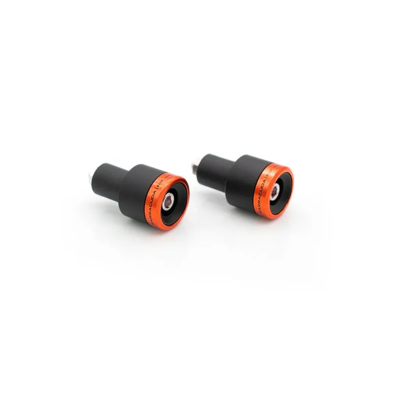 Barracuda Lenkerenden-Gewichte B-LUX universal schwarz-orange Nouveauté