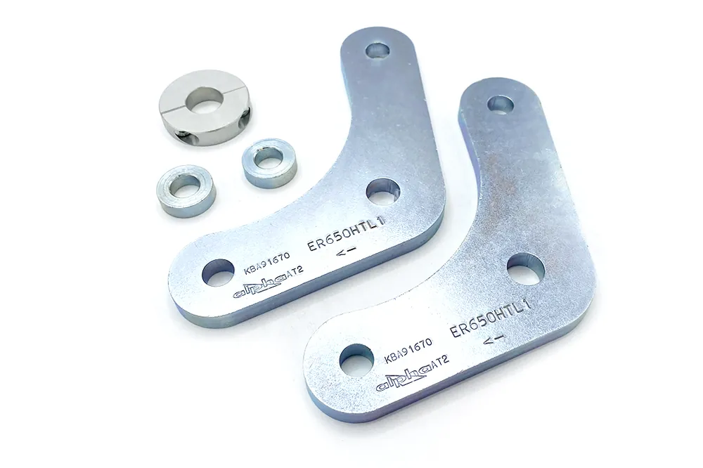 alpha Technik Tieferlegungssatz 25mm für Kawasaki Z650RS, Typ ER650M / ER650MA2, ab Modelljahr 2022- Retour Gratuit