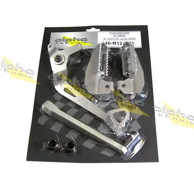 Usine Directe alpha Technik Fußrastensatz BMW R1200GS R12 ´08-