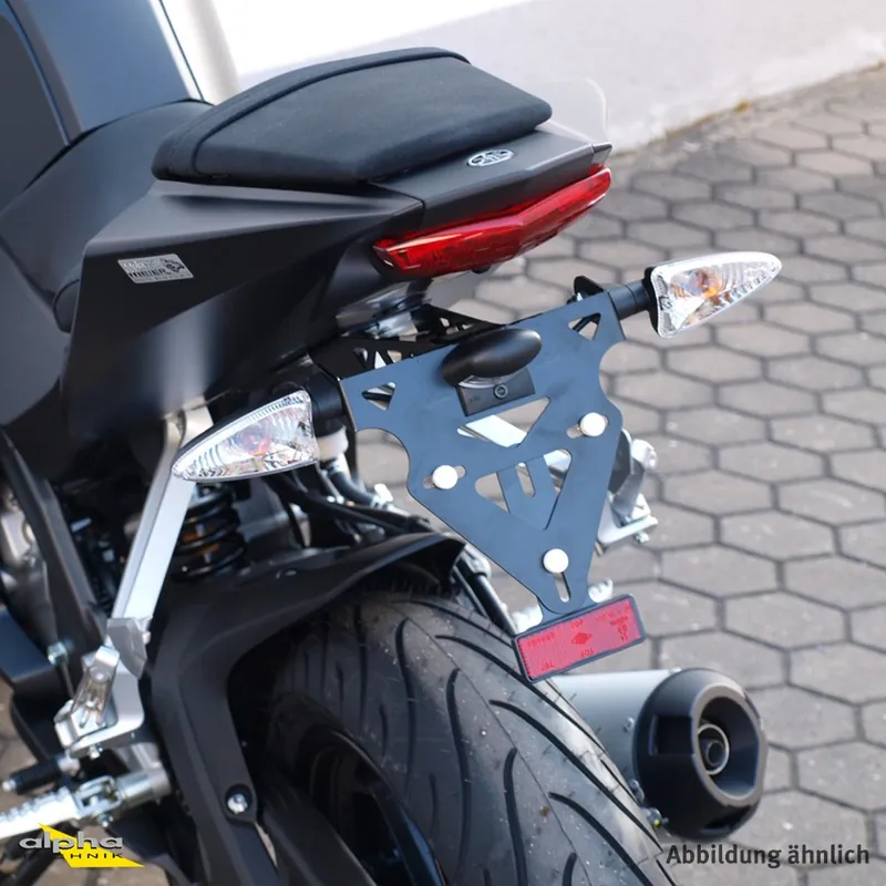Satisfait Ou Remboursé alpha Technik Kennzeichenhalter für Yamaha YZF-R125; Typ RE29; Modelljahr 2017-