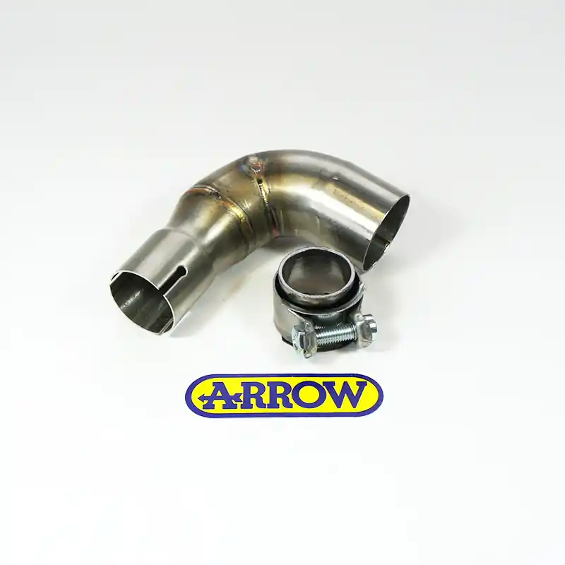 ARROW Racing-Zwischenrohr für Aprilia RS4 125 2017- , ohne Katalysator Satisfait Ou Remboursé