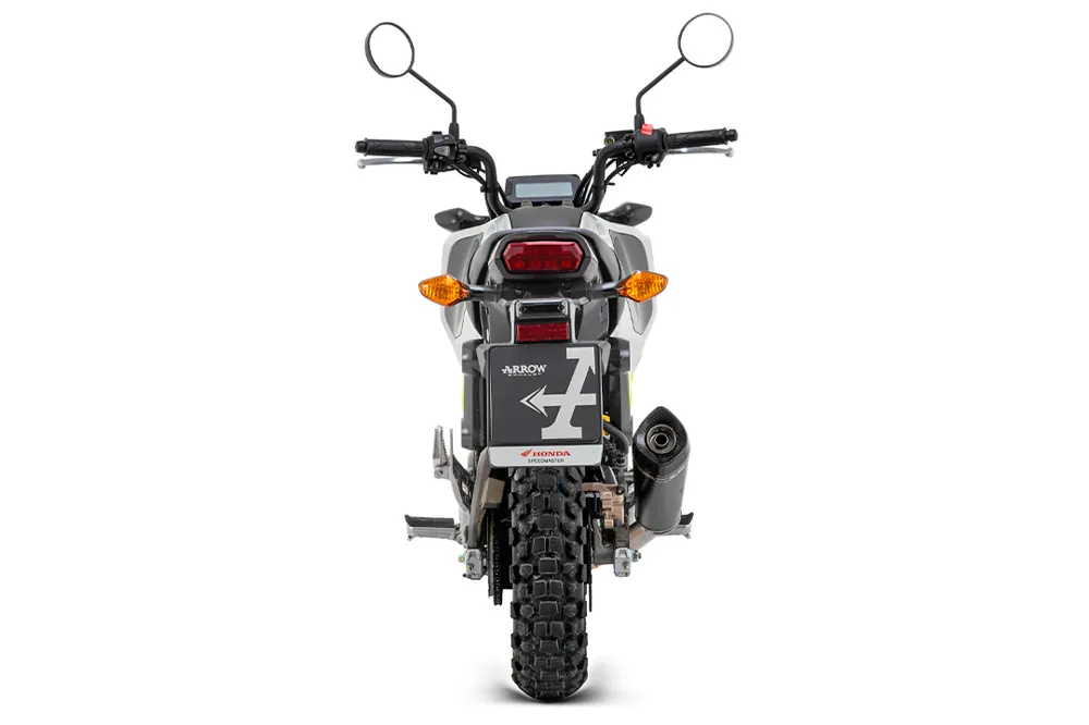 Paiement Sécurisé ARROW Auspuff X-KONE DARK für Honda MSX 125 Grom, Modelljahr 2021-2024, Edelstahl