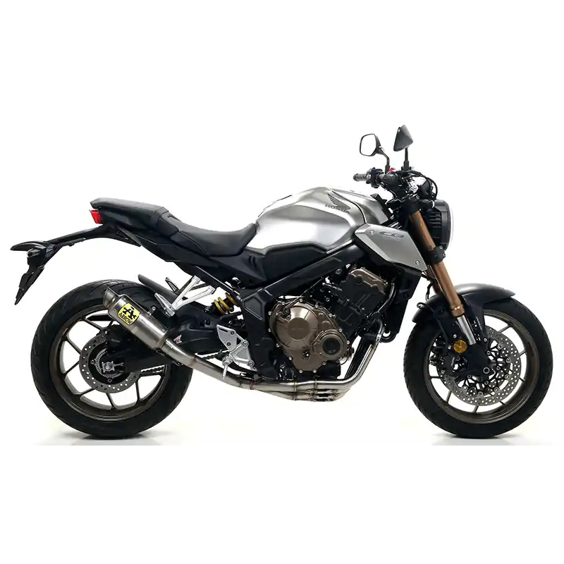 Paiement Sécurisé ARROW Racing-Auspuff DARK GP2 für Honda CB650R 2019- aus Edelstahl