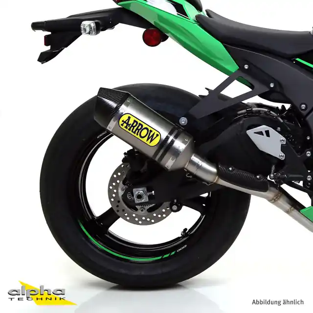 Meilleur Prix ARROW Auspuff RACE-TECH für Kawasaki ZX-10R 2016-2018, Titan