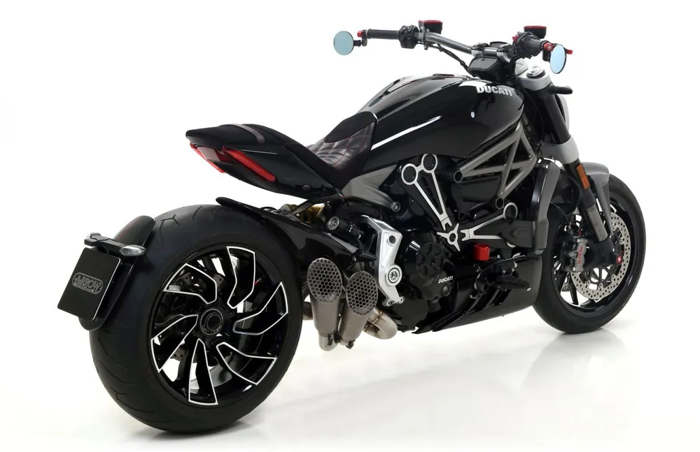 ARROW Auspuff PRO-RACING für Ducati XDiavel 2016, Titan Nouvelle Collection