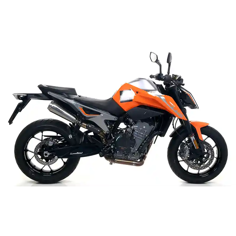 Soldes ARROW Auspuff PRO-RACE für KTM 790 Duke / 890 Duke 2018-,Titan