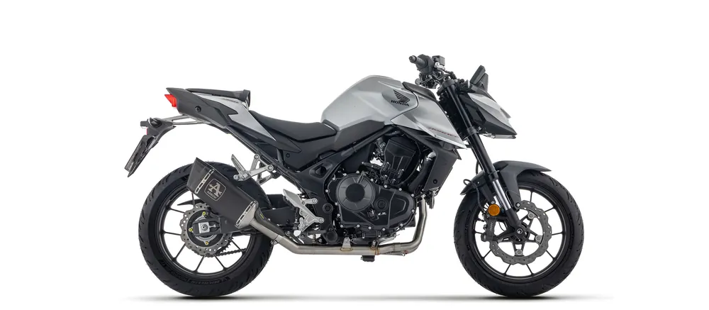 ARROW PISTA Aluminium schwarz für Honda CB 750 Hornet, 2025- Nouvelle Collection