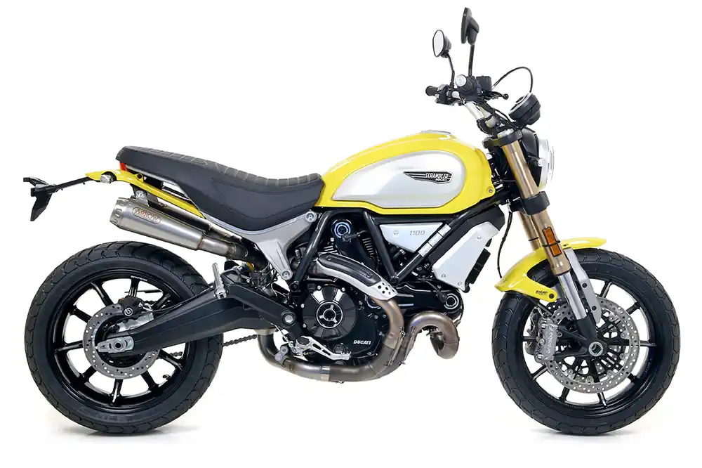 ARROW PRO-RACE Endschalldämpfer-Paar Edelstahl für Ducati Scrambler 1100 Modelljahr 2018-2020 Offre Du Jour