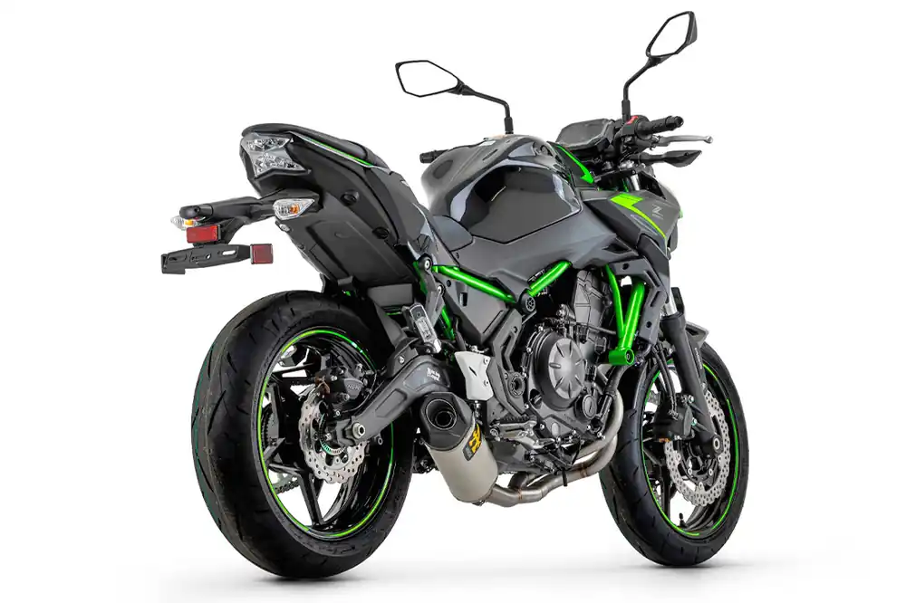 ARROW Auspuffanlage INDY RACE Aluminium für Kawasaki Z650 und Ninja 650 Modelljahr 2021- Satisfait Ou Remboursé