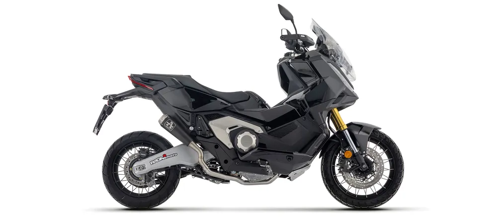 Meilleur Choix ARROW Auspuff PRO-RACE DARK Edelstahl schwarz für Honda X-ADV 750 RH21 Modelljahr 2025-