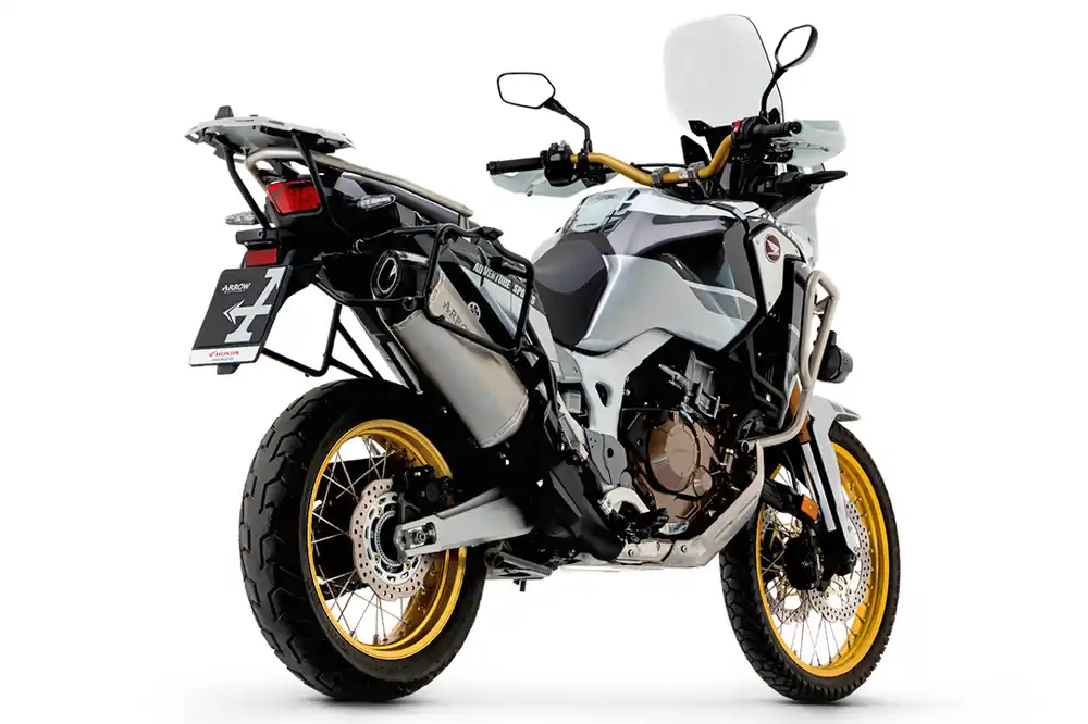 ARROW Auspuff SONORA für Honda Africa Twin Adventure Sports Modelljahr 2018-2019, Titan und Carbon-E Prix Bas