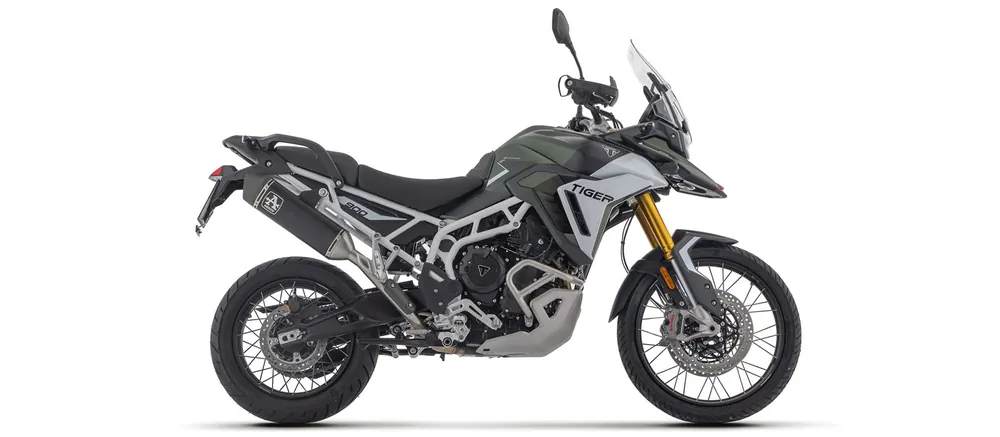 ARROW VELOCE DARK Slip-On für Triumph Tiger 900 GT, GT Pro, Rally Pro, 2024- Prix Cassé