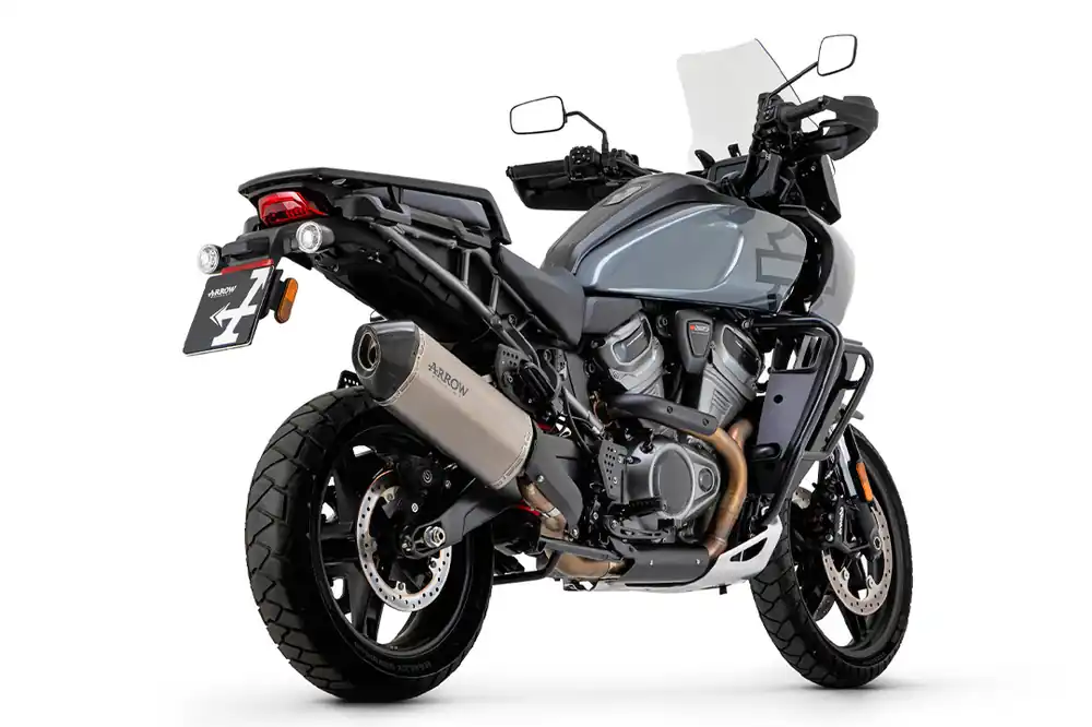 ARROW Auspuff SONORA Titan für Harley Davidson Pan America Modelljahr 2020- Nouvel Arrivage