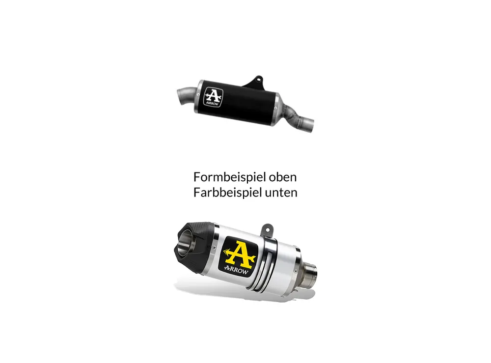 Prix Bas ARROW Auspuff INDY RACE Aluminium für Suzuki V-Strom 800DE Modelljahr 2023-