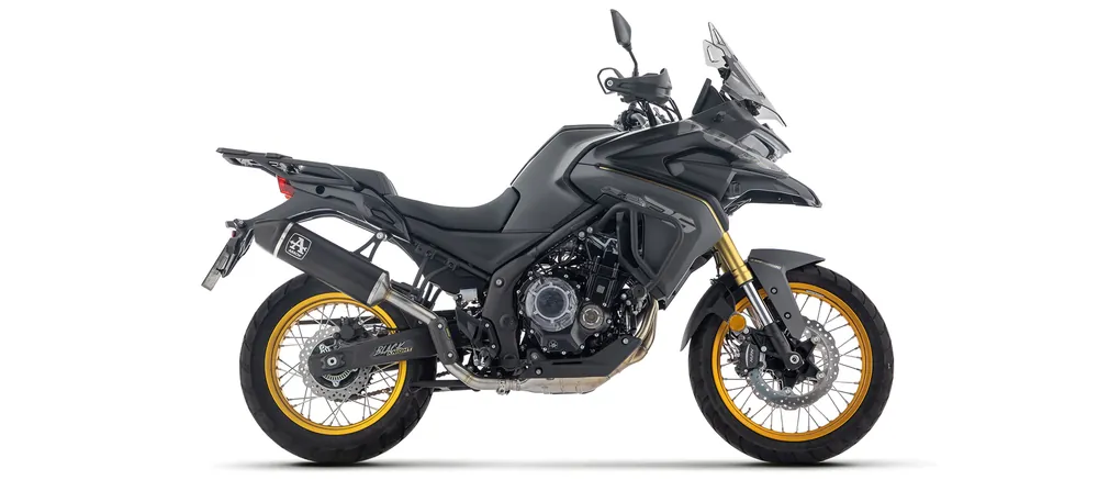 Satisfait Ou Remboursé ARROW DARK INDY RACE Voge DS525X 2025- Aluminium schwarz