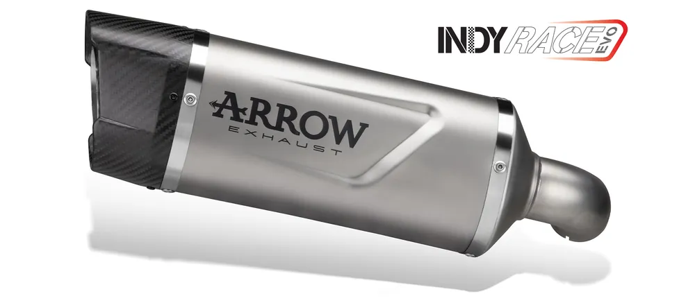 Réduction ARROW Auspuff INDY RACE EVO Titan für Triumph Tiger Sport 800, 2025-
