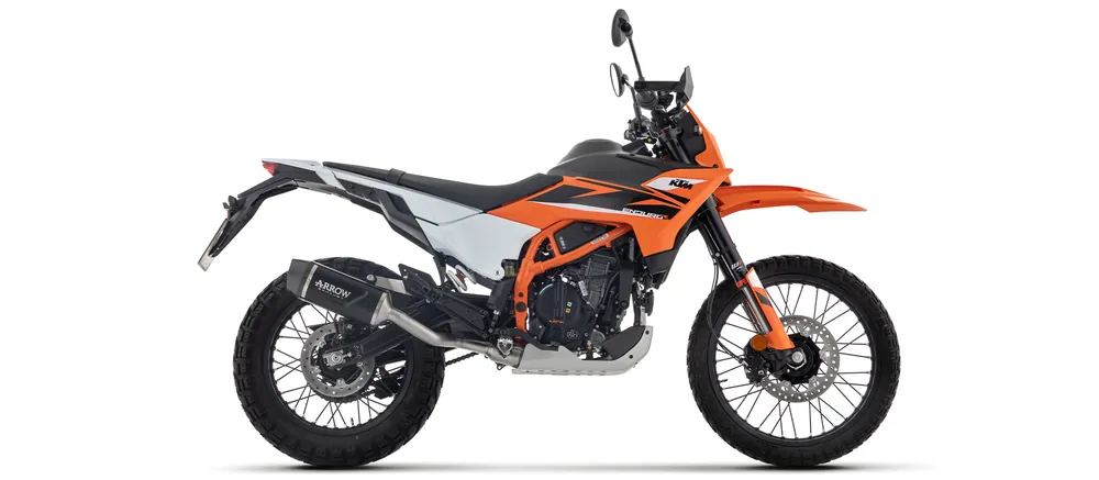 Quantité Limitée ARROW Échappement INDY RACE EVO Titan pour KTM 125 Enduro R / SMC R (25-)
