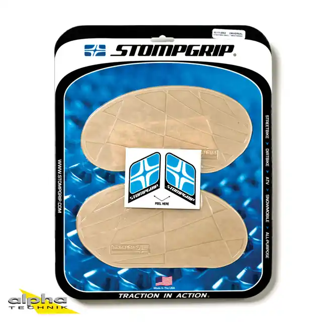 Satisfait Ou Remboursé Stompgrip (Rahmen) klar, Volcano, für Buell 1125R, 2008-2009, XB Modelle (siehe Verwendungsliste)