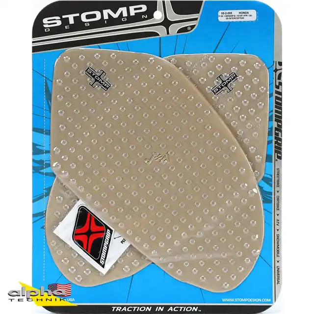 Retour Gratuit Stompgrip klar, Volcano, für Honda CBR600F, 2000- und VFR800, 2002-2013
