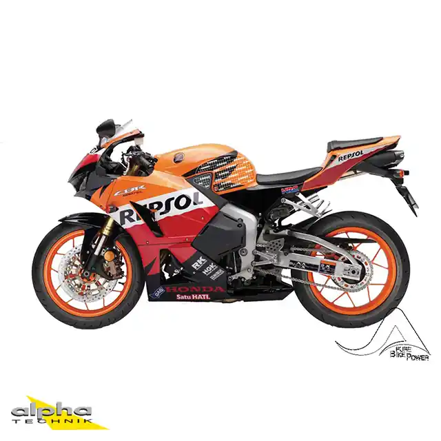 Jusqu&rsquo;à Épuisement Des Stocks Stompgrip klar, Volcano, für Honda CBR600RR, 2013-2023