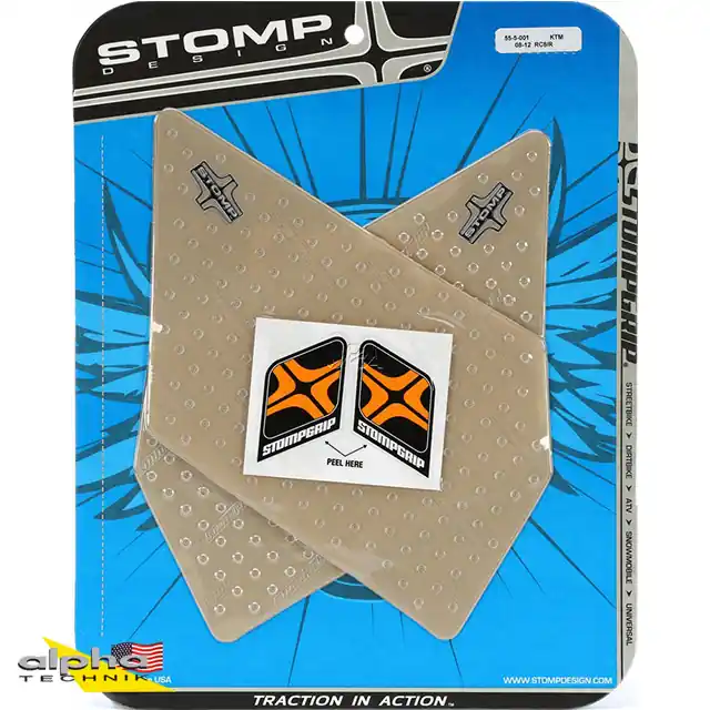 Stompgrip klar, Volcano, für KTM 1190 RC8 R, 2008-2015, RC 125, 200, 250, 390, 2014-2019 Marque