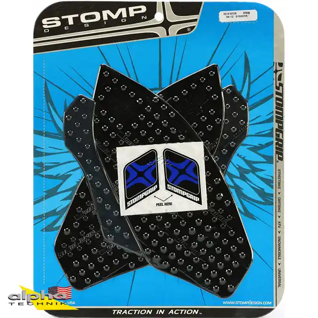 Stompgrip schwarz, Volcano, für BMW HP4, 2013-2015, S1000RR, 2009-2014 Vente Directe