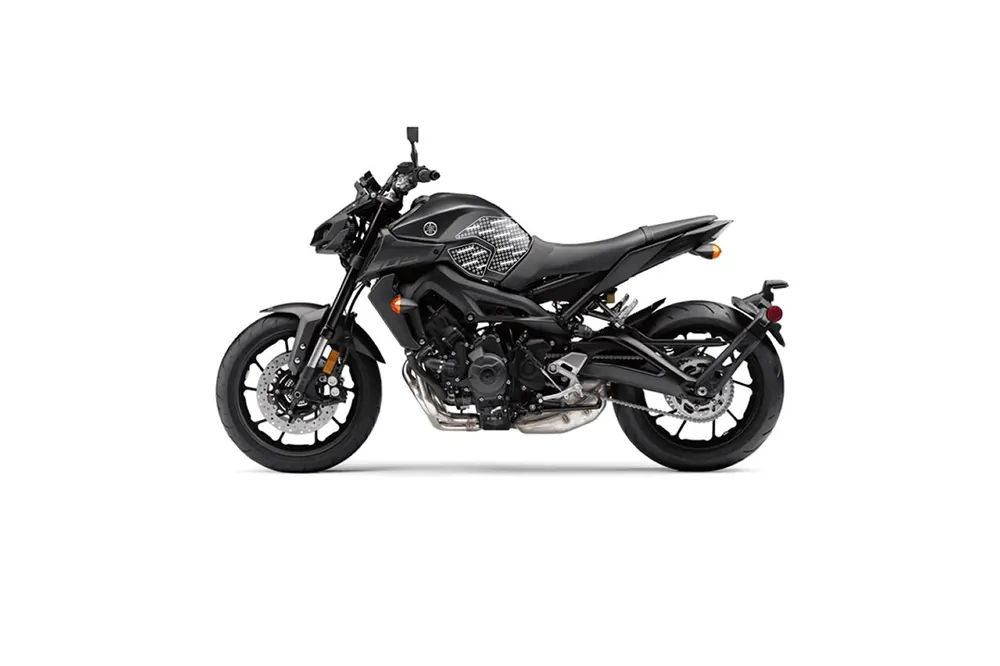 Jusqu&rsquo;à Épuisement Des Stocks Stompgrip hybrid, Volcano, für diverse Yamaha MT-09, 2014-2020