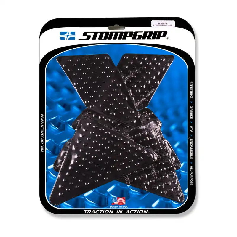 Meilleur Choix Stompgrip Traction Pads schwarz, für Suzuki DR200S, 2015-2020
