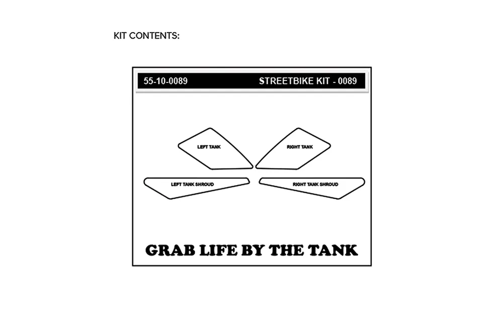 Stompgrip schwarz, Icon, für Kawasaki KLX250, 2009-2020, KLX300, 2021-2025 Meilleure Vente