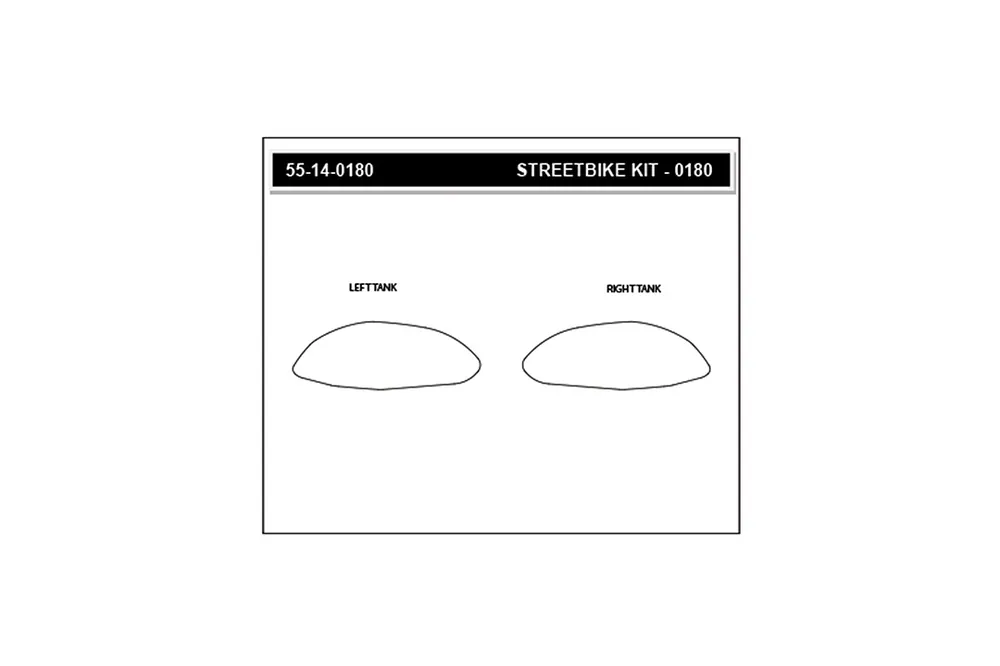 Acheter En Ligne Stompgrip Tank Pad schwarz, Icon, Streetbike Tank Kit, für Aprilia RSV4 (Factory), Tuono V4 1100 (Fa