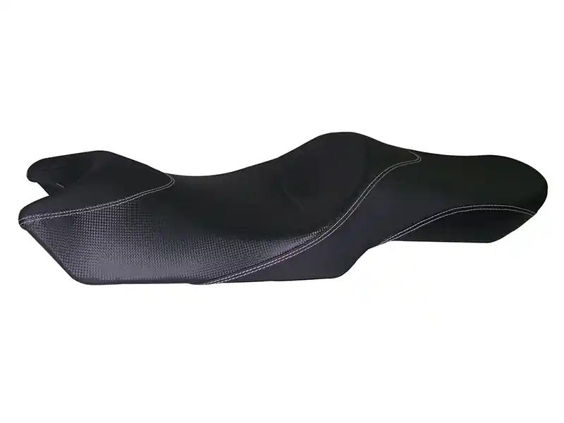 SHAD Komfortsitzbank Schwarz/Grau Nähte – Yamaha FZ6 Pas Cher
