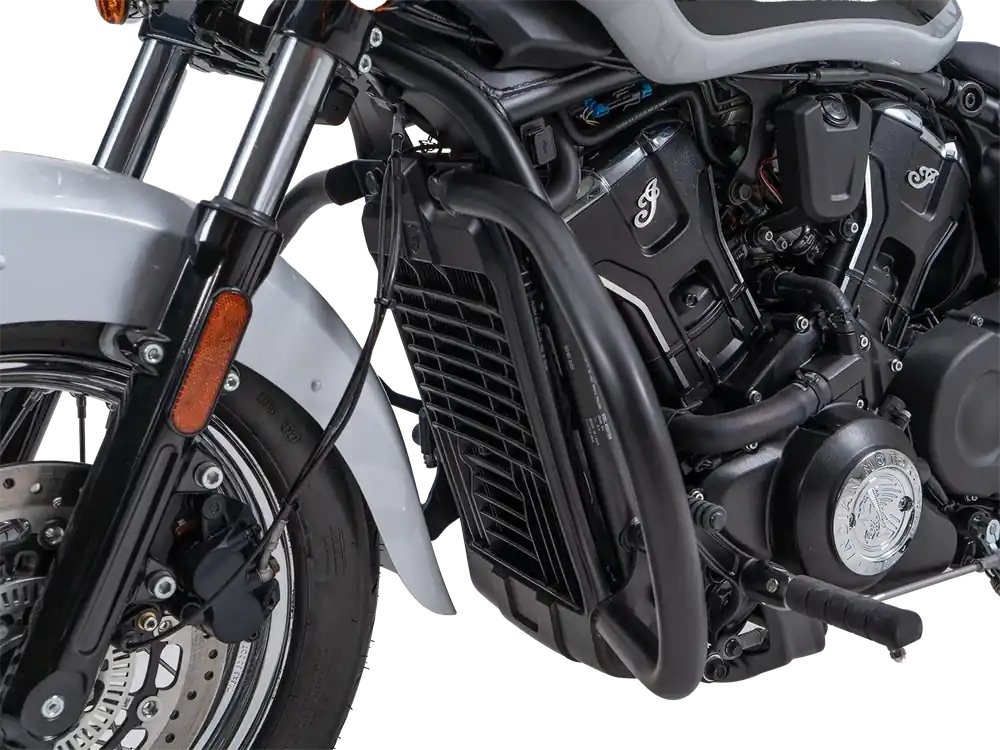 Acheter En Ligne Arceau de protection moteur noir pour Indian Scout Classic 1250 (25-) Hepco & Becker