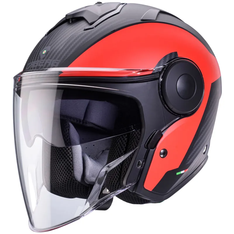 Must-Have Caberg casque Soho Milano noir/rouge XS