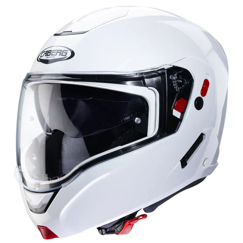 Quantité Limitée Caberg casque Horus X blanc métallisé XS