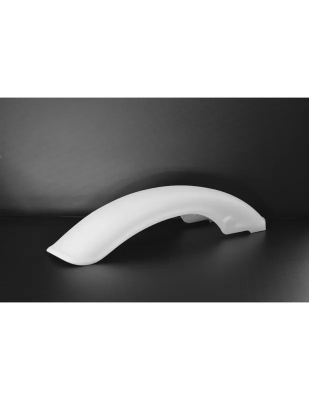 Retour Gratuit Yamaha TY 250 bi amortisseurs garde-boue arrière blanc